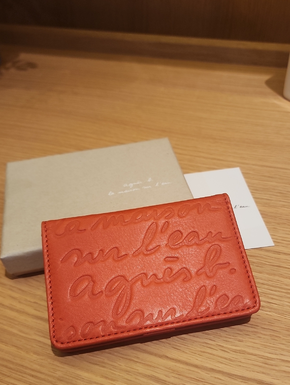 NWB Agnes B Card Wallet